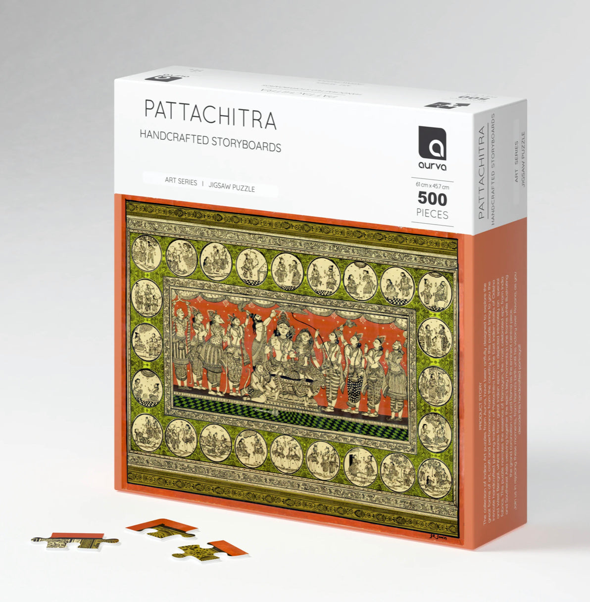 Pattachitra - Handcrafted Storyboards - 500 Piece Jigsaw Puzzle