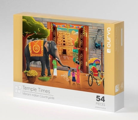 Temple Times - 54 Piece Jigsaw Puzzle