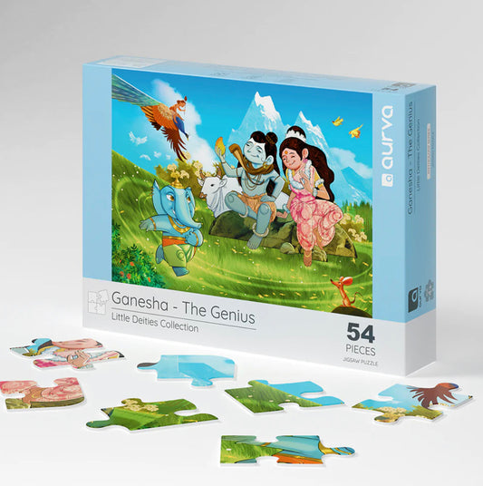 Ganesha - the Genius - The 54 piece Jigsaw Puzzle