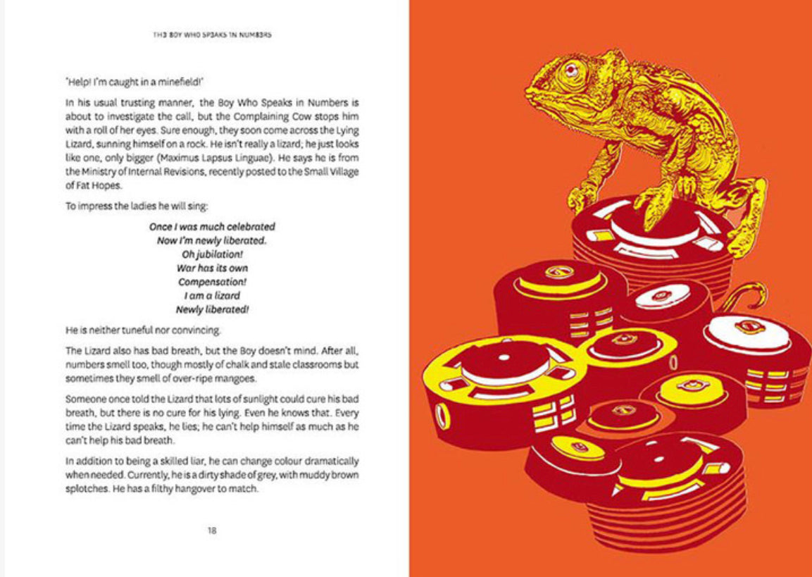 THE BOY WHO SPEAKS IN NUMBERS