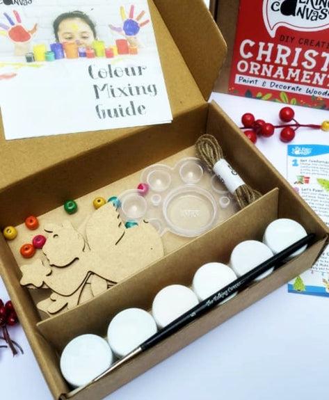Paint & Decorate Christmas Ornaments