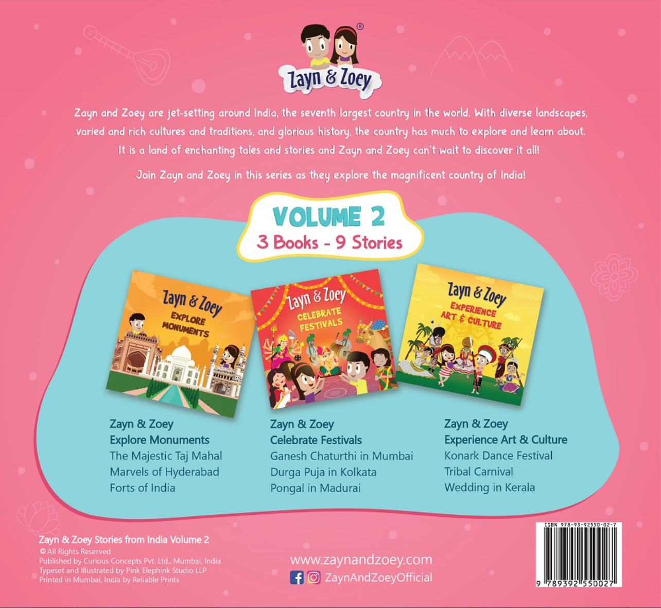 Zayn & Zoey – Stories from India (Volume 2)