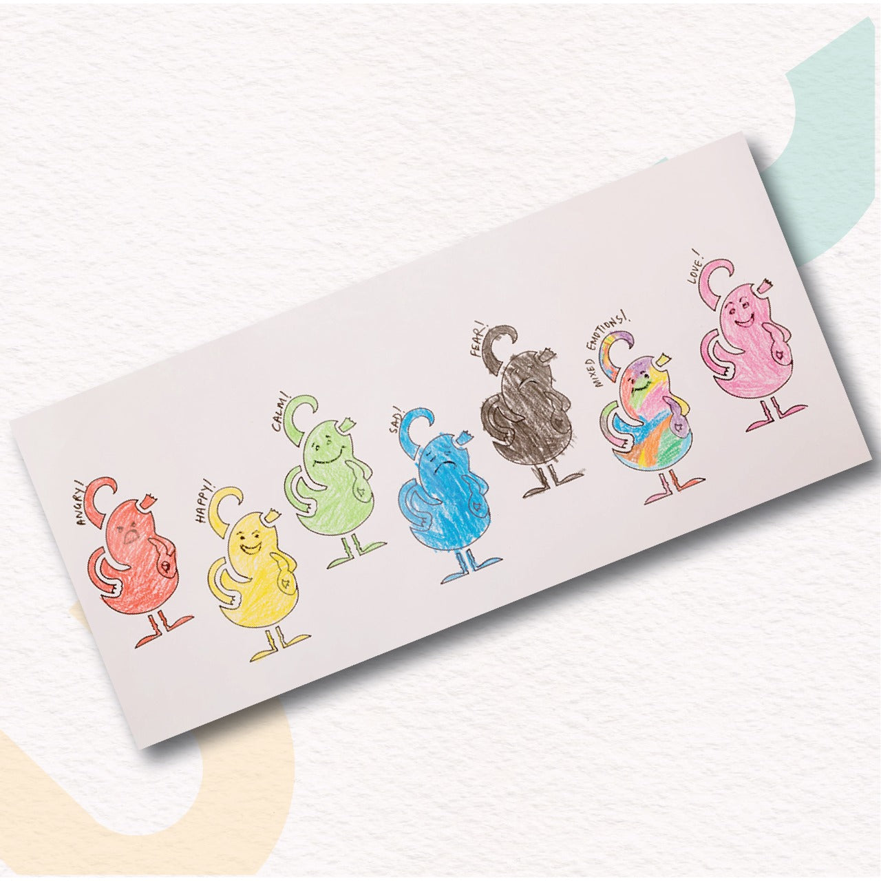 My Colour Crew: Fold Out Book on Emotions & Colours