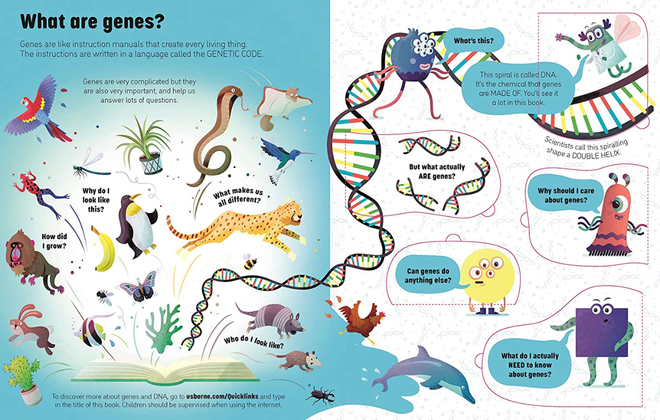 SEE INSIDE GENES AND DNA