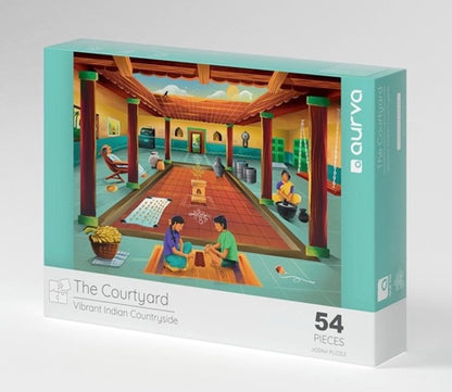 The Courtyard - 54 Piece Jigsaw Puzzle