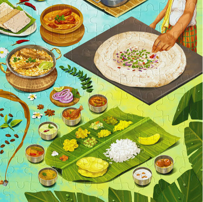 Melting Pot - South Indian Gastronomy - 300 piece Jigsaw Puzzle