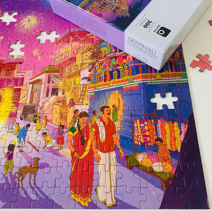 Deepavali - Festival of Lights - 300 piece Jigsaw Puzzle