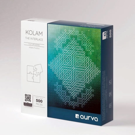 Kolam - The Interlace 500 Piece Jigsaw Puzzle