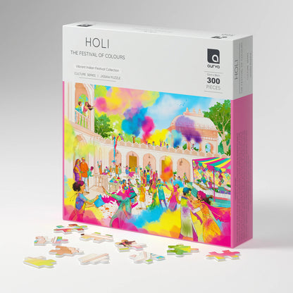 Holi - Festival of Colours - 300 piece Jigsaw Puzzle