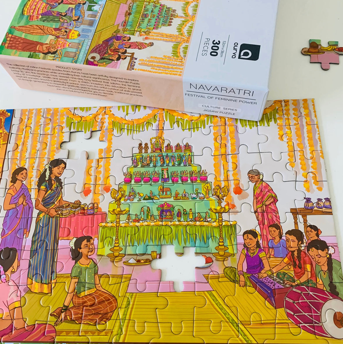 Navaratri - Festival of Feminine Power - 300 piece Jigsaw Puzzle