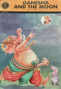 Ganesha and the moon