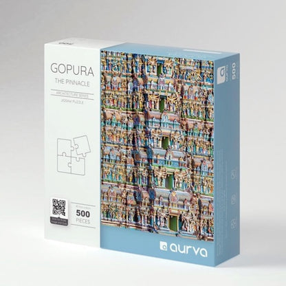 Gopura - The Pinnacle 500 Piece Jigsaw Puzzle