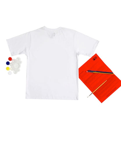 Wear My Art DIY Kit-Kids T-Shirt-Fish Stencil